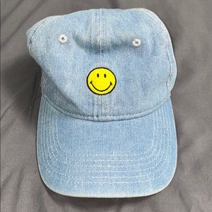 Smiley face hat